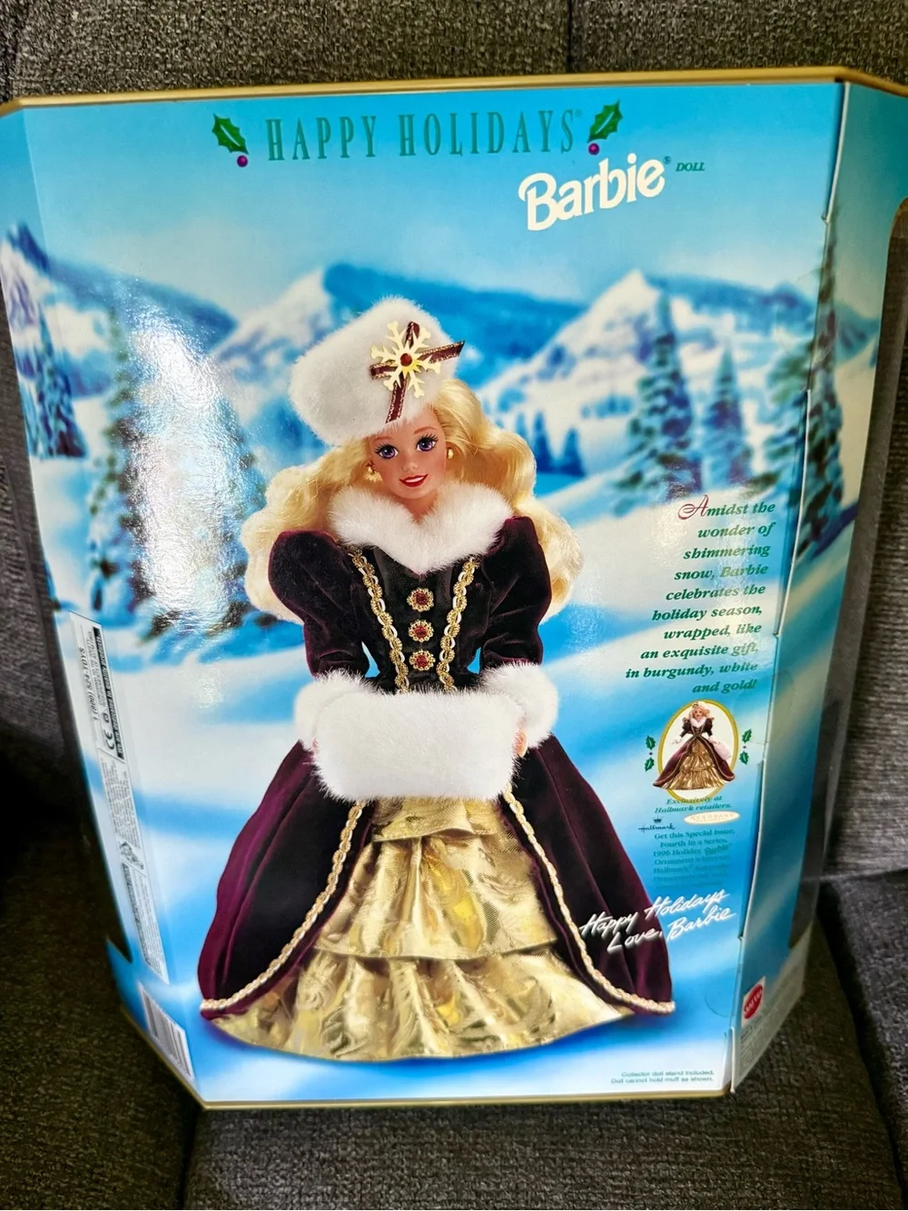NIB 1996 Happy Holidays Barbie